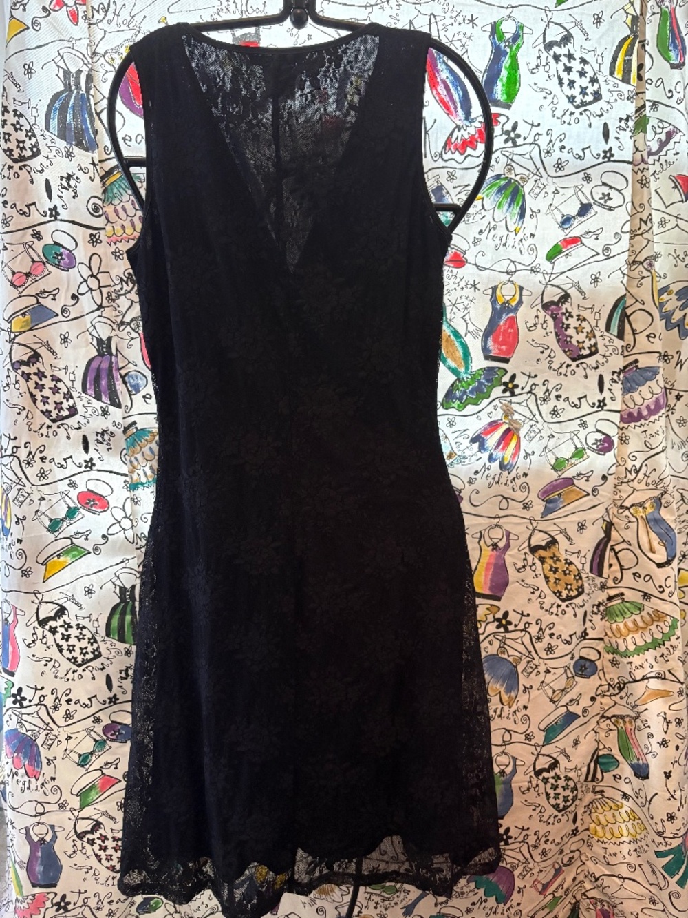 Zokai faux wrap lace dress